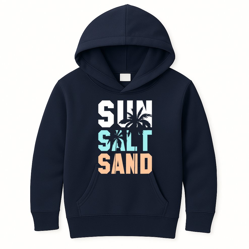 Life Is Better At The Beach Vacation Sun Salt Sand Kids Hoodie