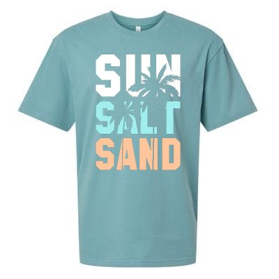 Life Is Better At The Beach Vacation Sun Salt Sand Sueded Cloud Jersey T-Shirt