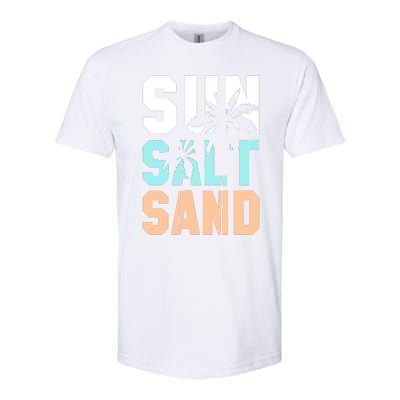 Life Is Better At The Beach Vacation Sun Salt Sand Softstyle CVC T-Shirt