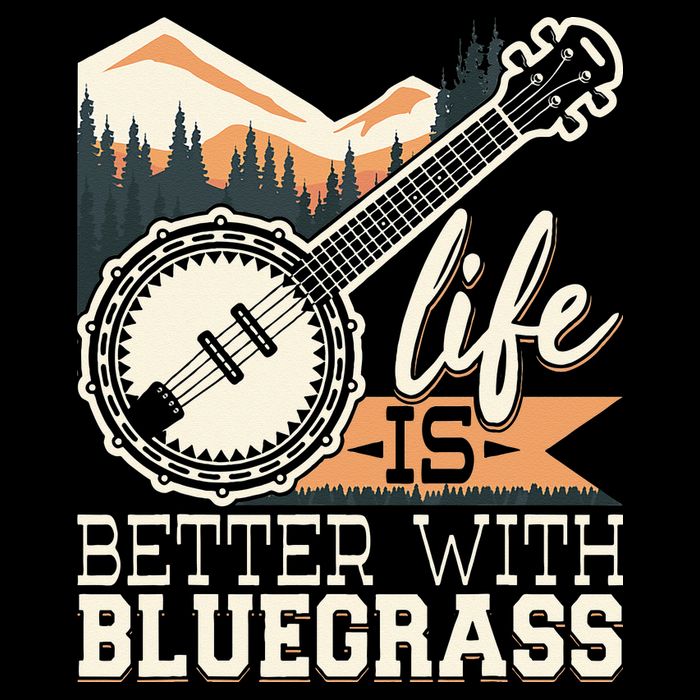 Life Is Better With Bluegrass Banjo Player Musician Bucket Hat