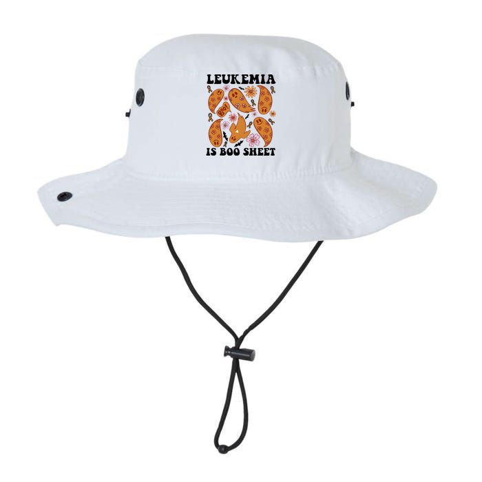 Leukemia Is Boo Sheet Leukemia Cancer Awareness Legacy Cool Fit Booney Bucket Hat