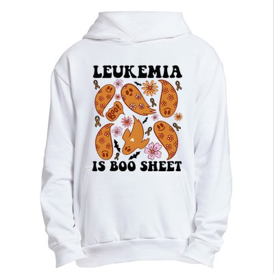 Leukemia Is Boo Sheet Leukemia Cancer Awareness Urban Pullover Hoodie