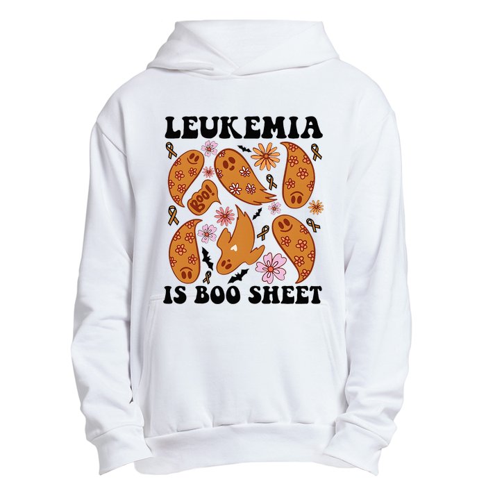 Leukemia Is Boo Sheet Leukemia Cancer Awareness Urban Pullover Hoodie