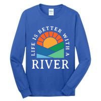 Life Is Better With A River Name Personalized Nickname Gift Tall Long Sleeve T-Shirt