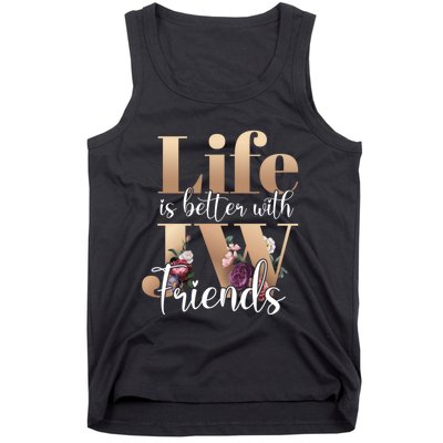 Life Is Better With Jw Friends Funny Gift Tank Top