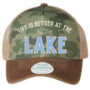 Life Is Better At The Lake Legacy Tie Dye Trucker Hat