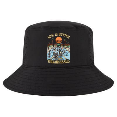 Life Is Better In Tallahassee Cool Comfort Performance Bucket Hat