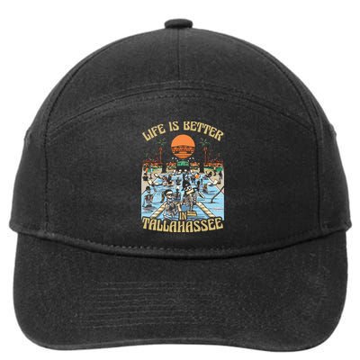 Life Is Better In Tallahassee 7-Panel Snapback Hat