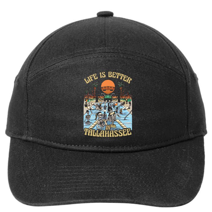 Life Is Better In Tallahassee 7-Panel Snapback Hat