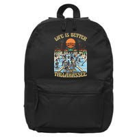Life Is Better In Tallahassee 16 in Basic Backpack