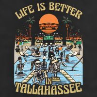 Life Is Better In Tallahassee 25L Jumbo Tote