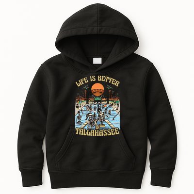 Life Is Better In Tallahassee Kids Hoodie