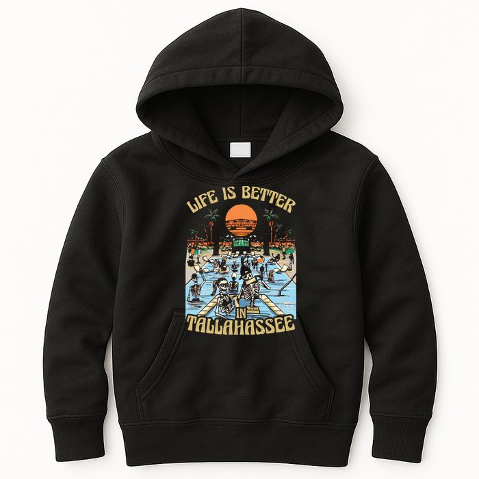 Life Is Better In Tallahassee Kids Hoodie