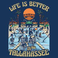 Life Is Better In Tallahassee Infant Baby Jersey Bodysuit