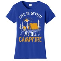 Life Is Better At The Campfire Meaningful Gift Women's T-Shirt