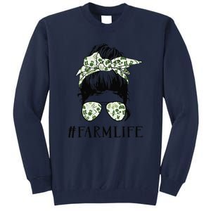 Life Is Better On The Farm Cute Animals Country Farmer Tall Sweatshirt