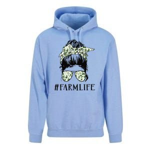 Life Is Better On The Farm Cute Animals Country Farmer Unisex Surf Hoodie