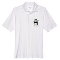 Life Is Better On The Farm Cute Animals Country Farmer Men's Origin Performance Pique Polo