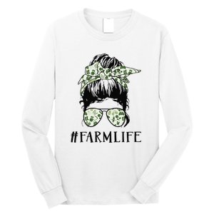 Life Is Better On The Farm Cute Animals Country Farmer Long Sleeve Shirt