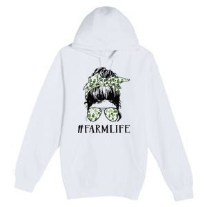 Life Is Better On The Farm Cute Animals Country Farmer Premium Pullover Hoodie