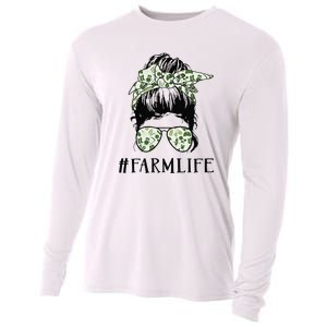 Life Is Better On The Farm Cute Animals Country Farmer Cooling Performance Long Sleeve Crew