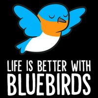 Life Is Better With Bluebirds Premium Impact Tech Backpack