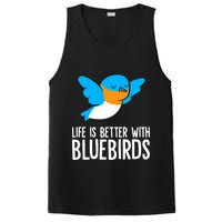 Life Is Better With Bluebirds Premium PosiCharge Competitor Tank