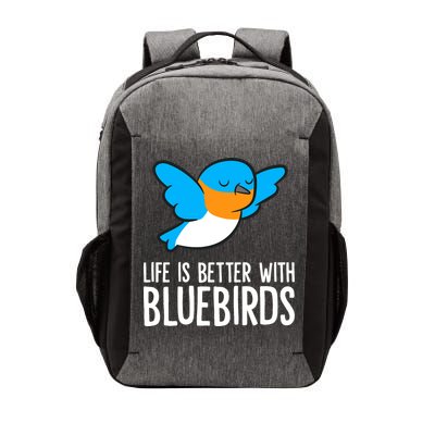 Life Is Better With Bluebirds Premium Vector Backpack