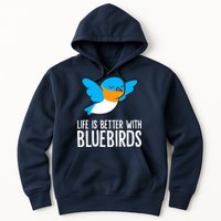 Life Is Better With Bluebirds Premium Hoodie
