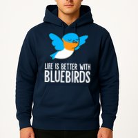 Life Is Better With Bluebirds Premium Hoodie