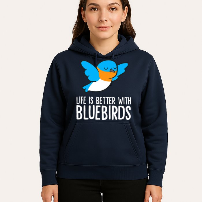 Life Is Better With Bluebirds Premium Hoodie