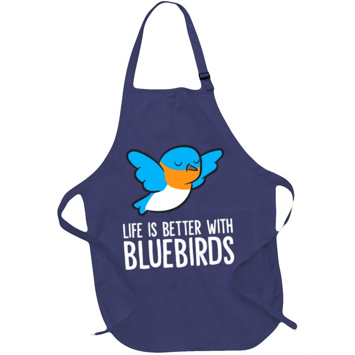 Life Is Better With Bluebirds Premium Apron