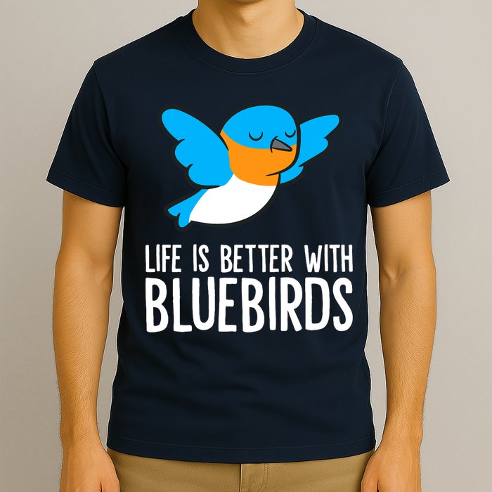 Life Is Better With Bluebirds Premium T-Shirt