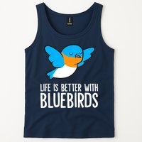 Life Is Better With Bluebirds Premium Tank Top