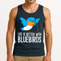 Life Is Better With Bluebirds Premium Tank Top