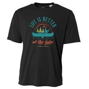 Life Is Better At The Lake Cooling Performance Crew T-Shirt