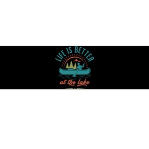 Life Is Better At The Lake Bumper Sticker