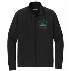 Life Is Better At The Lake Stretch Full-Zip Cadet Jacket