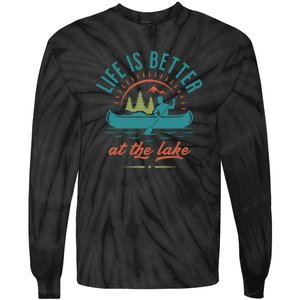 Life Is Better At The Lake Tie-Dye Long Sleeve Shirt