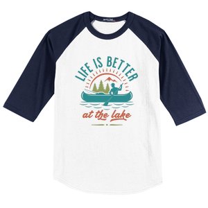 Life Is Better At The Lake Baseball Sleeve Shirt