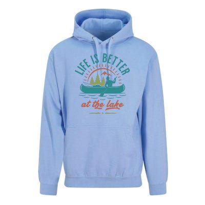 Life Is Better At The Lake Unisex Surf Hoodie