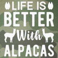 Life Is Better with Alpacas - Funny Alpaca Lover Legacy Tie Dye Trucker Hat
