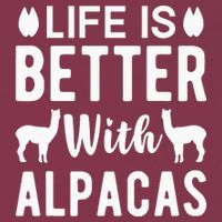 Life Is Better with Alpacas - Funny Alpaca Lover 16oz Travel Tumbler