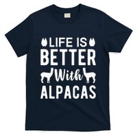 Life Is Better with Alpacas - Funny Alpaca Lover T-Shirt