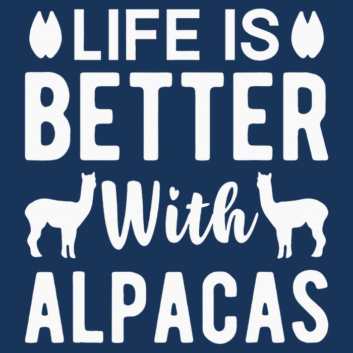 Life Is Better with Alpacas - Funny Alpaca Lover 16 in Basic Backpack