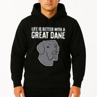 Life Is Better With A Great Dane Dog Hoodie