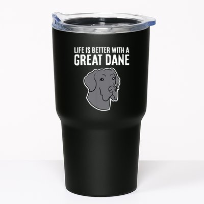 Life Is Better With A Great Dane Dog Tumbler