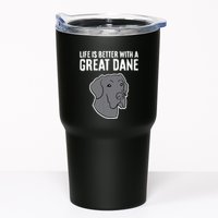 Life Is Better With A Great Dane Dog Tumbler