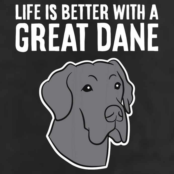 Life Is Better With A Great Dane Dog 25L Jumbo Tote