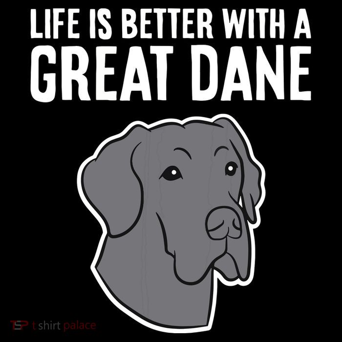 Life Is Better With A Great Dane Dog Zip Tote Bag